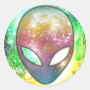 宇宙エイリアン ラウンドシール