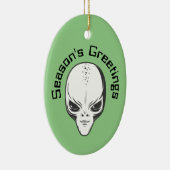 宇宙エイリアンSFウフォロジーオーナメント セラミックオーナメント (右)