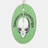 宇宙エイリアンSFウフォロジーオーナメント セラミックオーナメント (左)