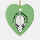 宇宙エイリアンSF地球外UFOオーナメント セラミックオーナメント (右)