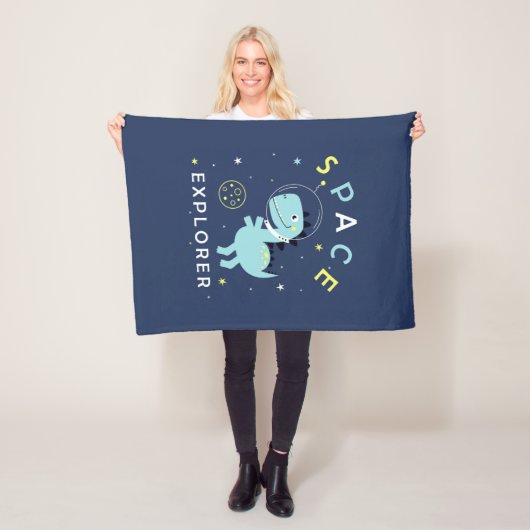 宇宙エクスプローラの子のフリースブランケット フリースブランケット (インサイチュ)