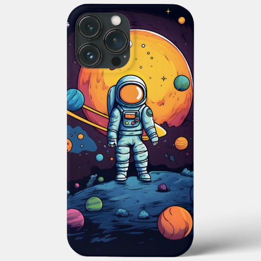 宇宙エクスプローラアート Case-Mate iPhoneケース (裏面)
