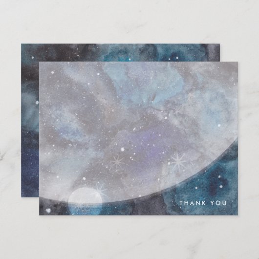 宇宙エクスプローラーのノートカード ノートカード (正面/裏面)