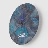 宇宙エクスプローラ名 ラージ壁時計 (傾斜)