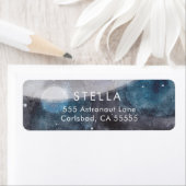 宇宙エクスプローラ差出人住所ラベル ラベル (インサイチュ)