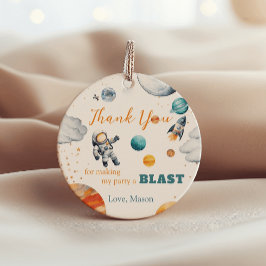 宇宙エクスプローラ誕生日メッセージカードfor Boys フェイバータグ