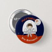 宇宙エクスプローラ 缶バッジ (正面&裏面)