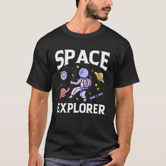 宇宙エクスプローラ Tシャツ (正面)