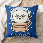 宇宙エクスプローラCat クッション (ブランケット)