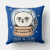 宇宙エクスプローラCat クッション (裏面)
