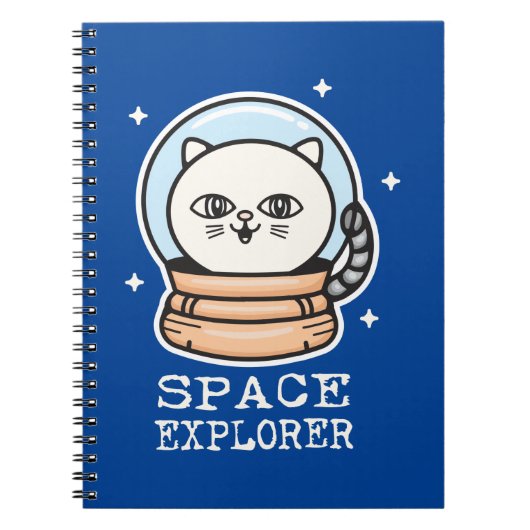 宇宙エクスプローラCat ノートブック (正面)
