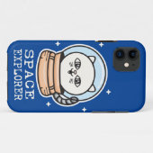 宇宙エクスプローラCat Case-Mate iPhoneケース (裏面(横))