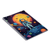 宇宙エクスプローラiPadカバー ノートブック (右側)