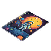 宇宙エクスプローラiPadカバー ノートブック (左側)
