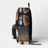 「宇宙エッジ：宇宙飛行士エンブレム」 プリントバックパック (右)