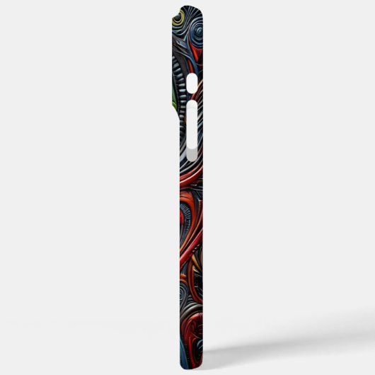 宇宙エネルギーに巻き込まれたエイリアン Case-Mate iPhoneケース (裏面 / 左)