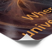 宇宙エネルギー十字 ポスター (コーナー)