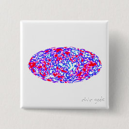 宇宙エネルギー -- ファンキーな版 缶バッジ