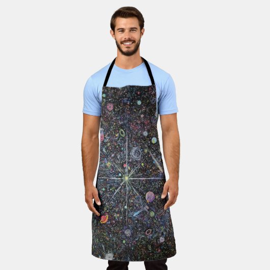 宇宙エプロン エプロン (着用した状態)