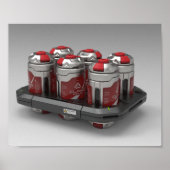 宇宙エンジニアのポスター – Clang Cola (box) ポスター (正面)