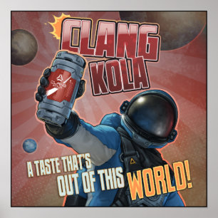 宇宙エンジニアのポスター – Clang Kola 2 ポスター