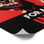 宇宙エンジニアのポスター – ROS ポスター (角)