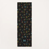 宇宙エージレトロドットカスタムカラー ヨガマット (正面)