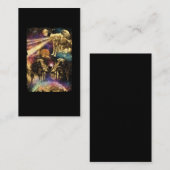 宇宙オオカミ天文学ウルフアート 名刺 (正面/裏面)