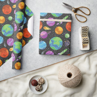 宇宙オデッセイラッピング紙 ラッピングペーパー