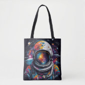 宇宙オデッセイ感じ – 宇宙の中よ! トートバッグ (正面)