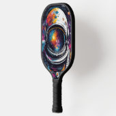 宇宙オデッセイ感じ – 宇宙の中よ! ピックルボールラケット (左)