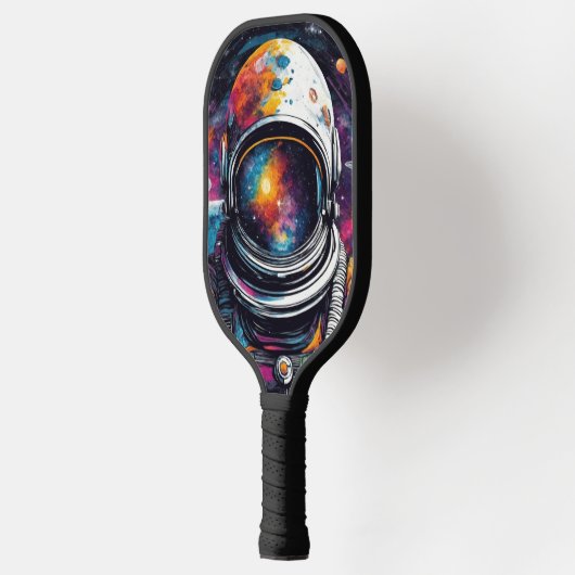 宇宙オデッセイ感じ – 宇宙の中よ！ ピックルボールラケット (左)