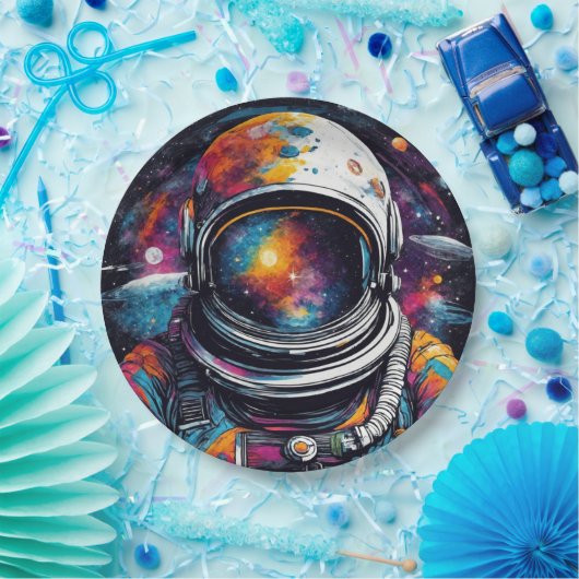 宇宙オデッセイ感じ – 宇宙の中よ! ペーパープレート (パーティー)