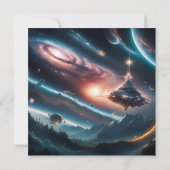 宇宙オデッセイ結婚ス 招待状 (裏面)