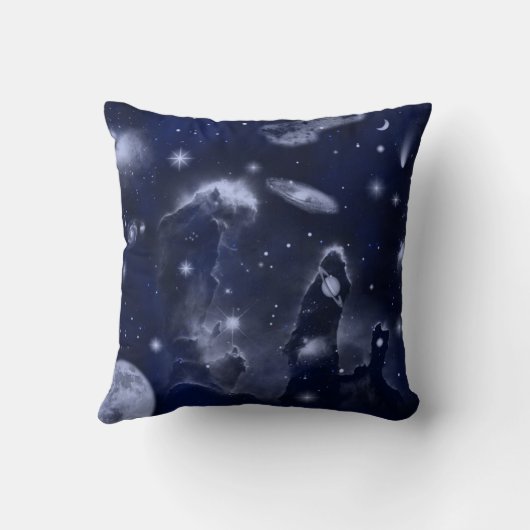 宇宙オデッセイ装飾用クッション クッション (裏面)