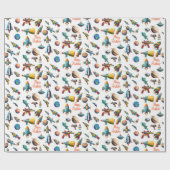 宇宙オデッセイ誕生日 ラッピングペーパー (フラット)