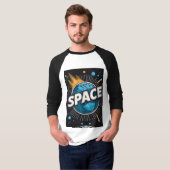 宇宙オデッセイ Tシャツ (正面フル)