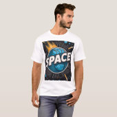 宇宙オデッセイ Tシャツ (正面フル)