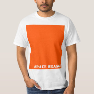 宇宙オレンジ Tシャツ