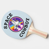 宇宙カウボーイおもしろい卓球ラケット 卓球ラケット (横)