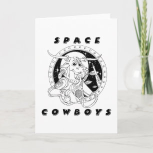 宇宙カウボーイズグリーティングカード カード