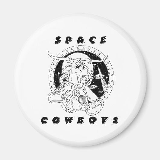宇宙カウボーイズ磁石 マグネット (正面)