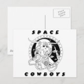 宇宙カウボーイズ葉書 ポストカード (正面/裏面)