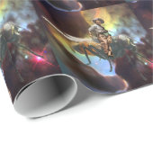 宇宙カウボーイ ラッピングペーパー (ロールコーナー)