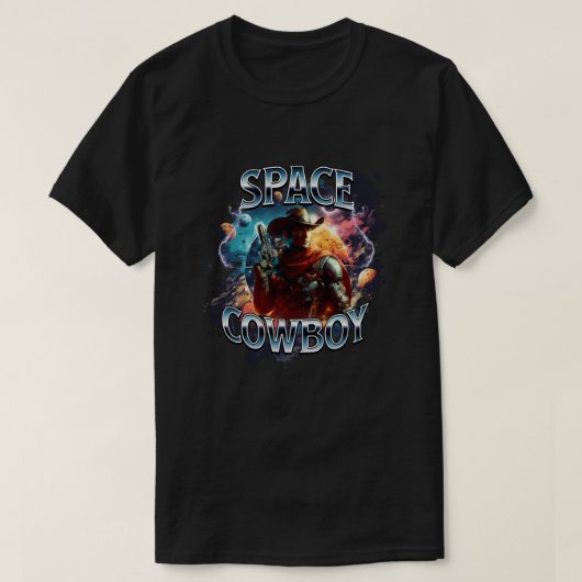 宇宙カウボーイ Tシャツ (デザイン正面)