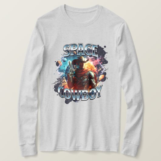 宇宙カウボーイ Tシャツ (デザイン正面)