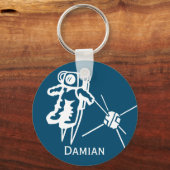 宇宙カスタマイズ小惑星海軍の宇宙飛行士 キーホルダー (正面)