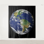 宇宙カスタムなポリエステルタペストリーからの地球 タペストリー (正面)