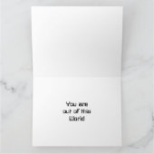 宇宙カスタム宇宙飛行士コズミックファーザーズデイカード カード (内部)