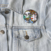 宇宙カップル 缶バッジ (インサイチュ)